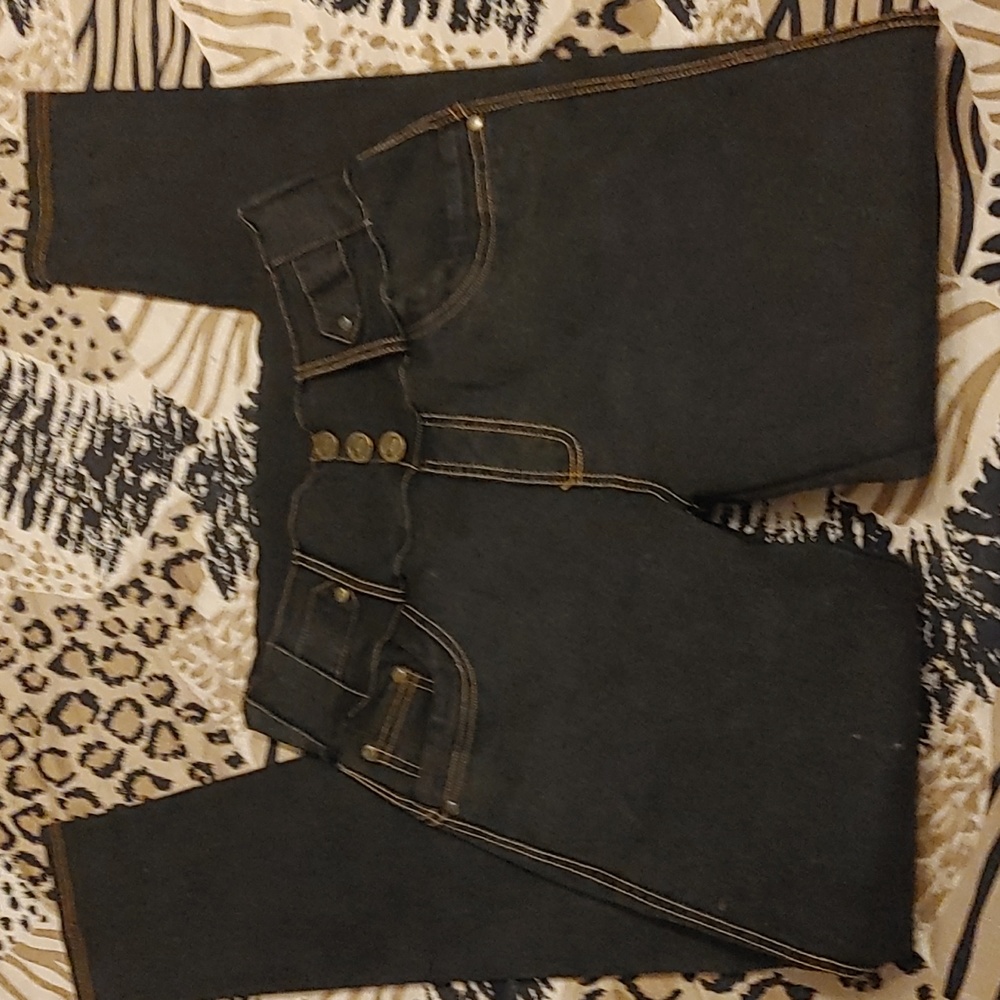 Jvini Stretchy Jean Like Leggings Sz S/M